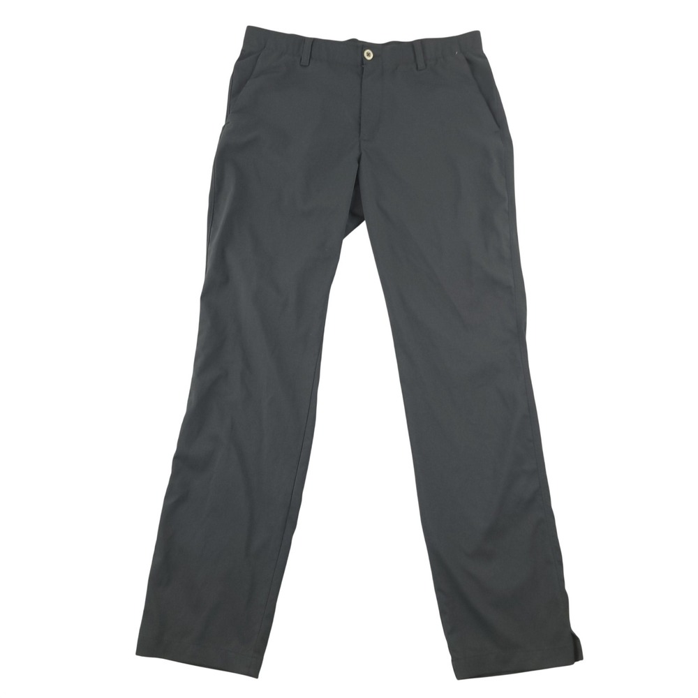 Under Armour Showdown Pants Mens 36x34 Black Stretch Golf Khakis Performance